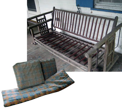 Old Hickory settee