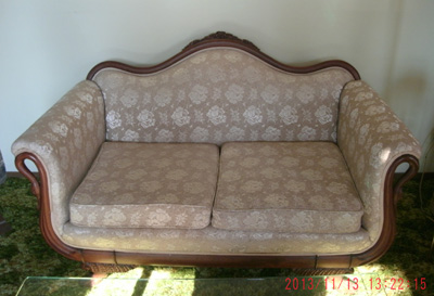 French Provincial loveseat