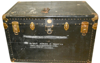 WWII Army trunk