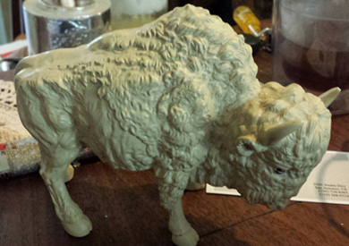 Red Mill buffalo mold
