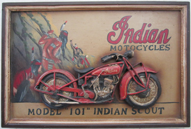 Indian Motorcycle sign