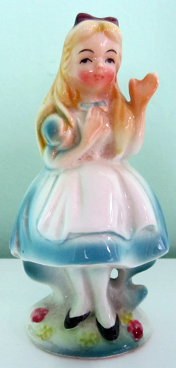 Alice in Wonderland figurine