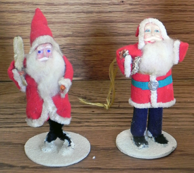 Made in Japan Santa Clause figures