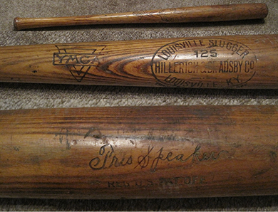 Hillerich & Bradsby baseball bat