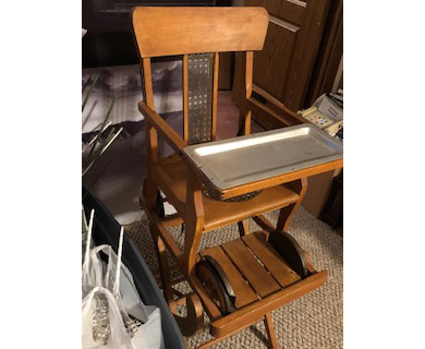Lullabye Automatic Cradle Company high chair