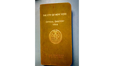 1966 New York City directory